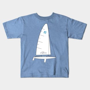 MC Scow Sailboat Kids T-Shirt